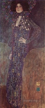 ギュスターヴ・クリムト Painting - エミリー・フロゲの肖像 2 グスタフ・クリムト